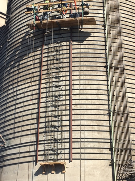 Silos for repair