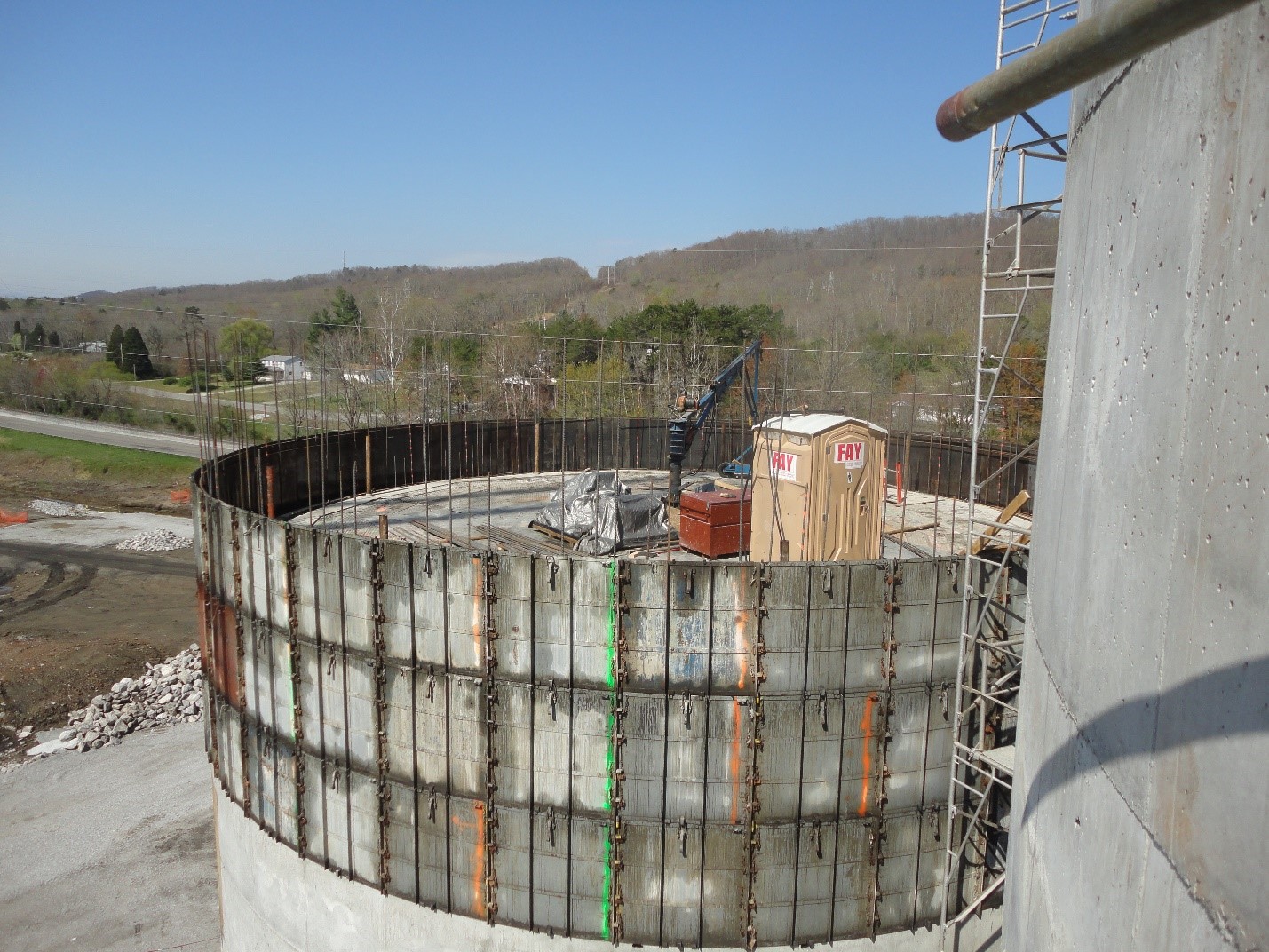 Silos for inspection