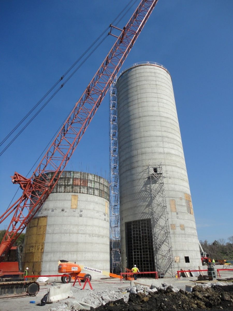 Silos for inspection