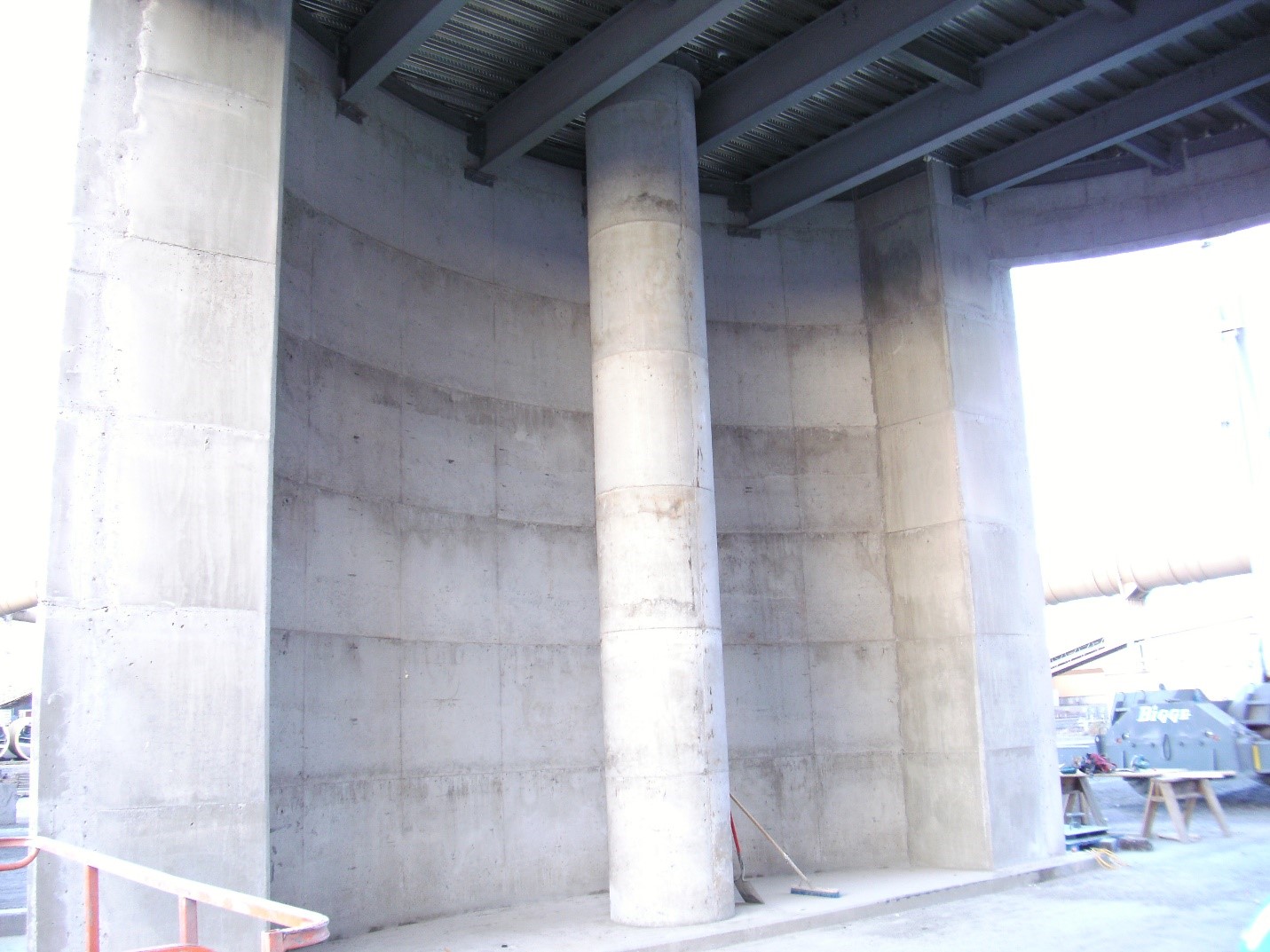 Silos for inspection