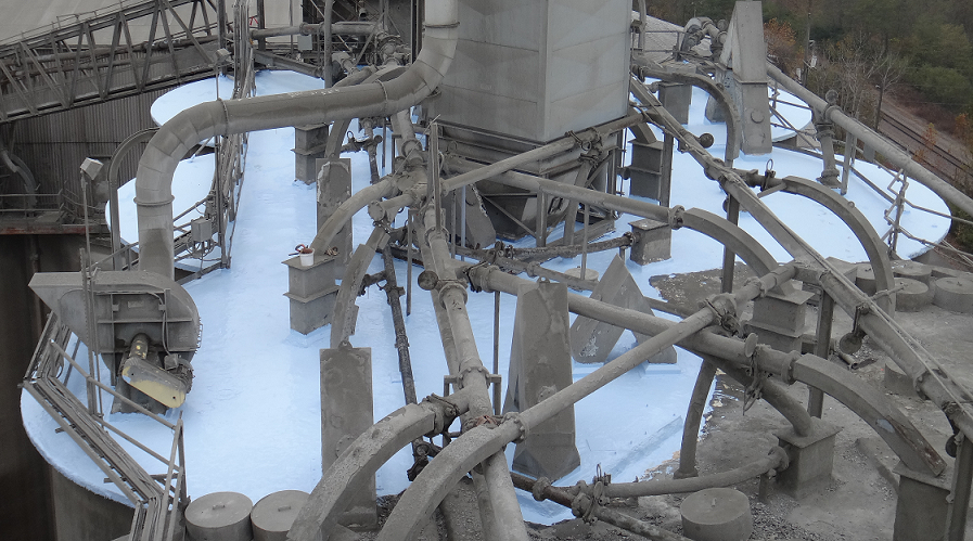 roof top silo coating