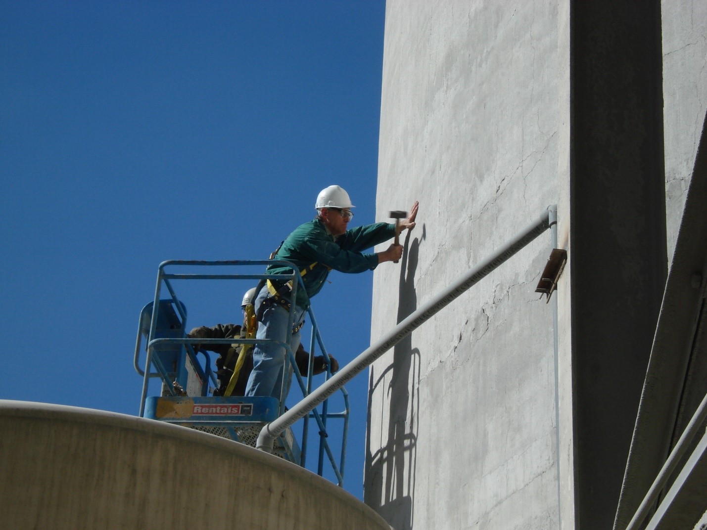 Silos for inspection