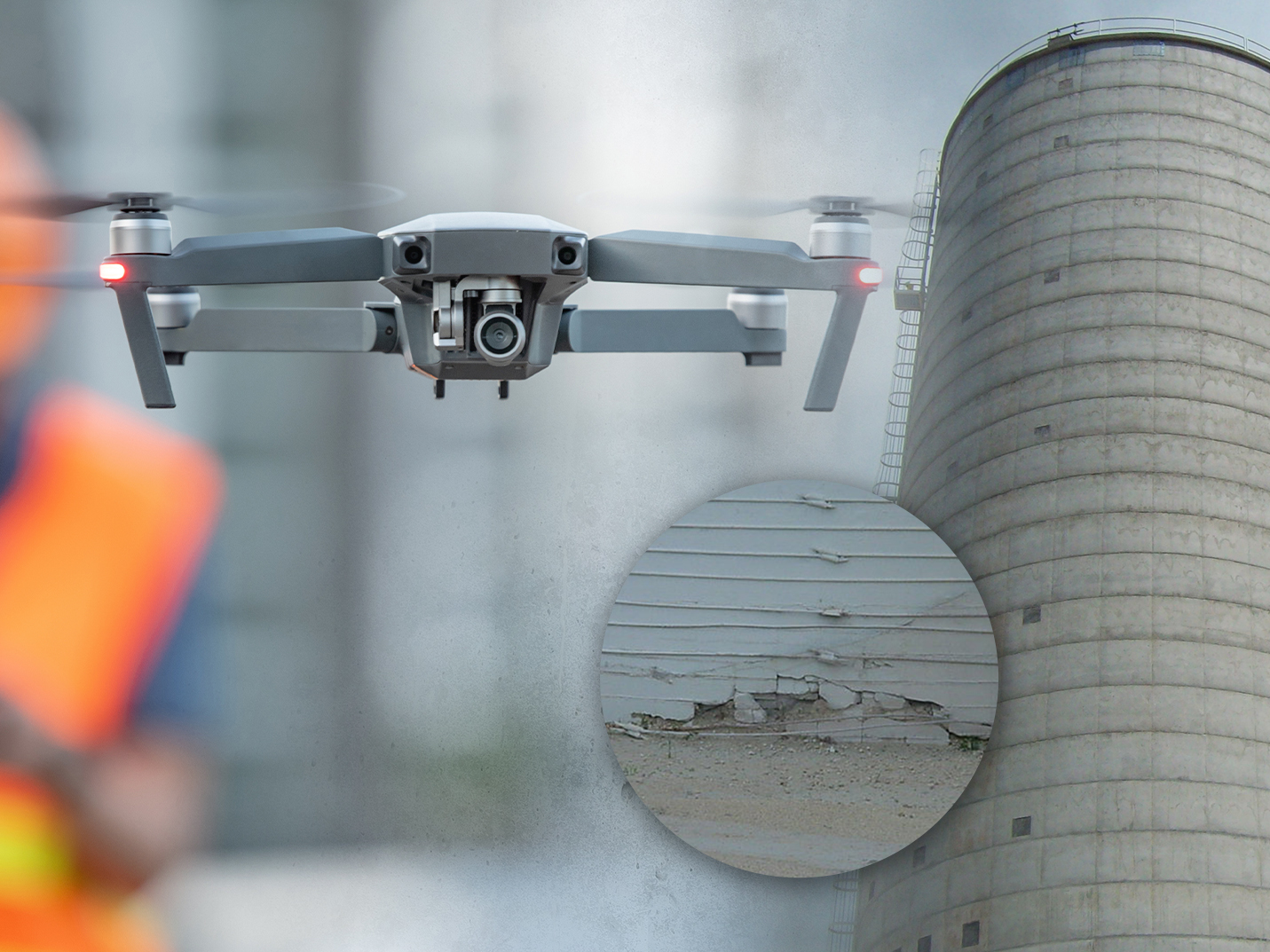 ai drone silo inspection